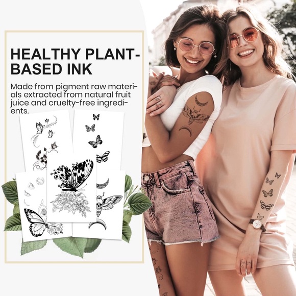 Semi Permanent Long Lasting Temporary Fake Tattoos Large Dragon Snake 15 Sheets - Picture 5 of 5